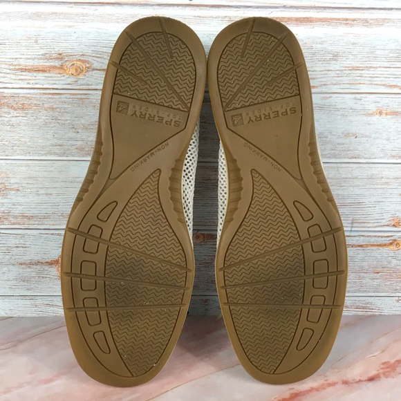 Sperry Angelfish Top Sider Blue Suede and Mesh - Picture 7 of 11